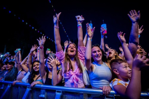 Festival crowd